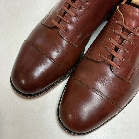 FULLY RESOLED Edward Green Coniston Cap Toe Derby Made in England UK 8.5 US 9.5 main image 13